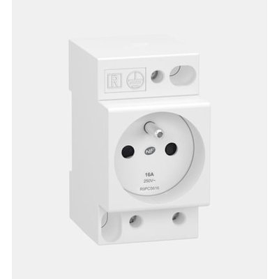 Prise De Courant Resi9 Xp - 2p+t - 250v - 16a SCHNEIDER ELECTRIC
