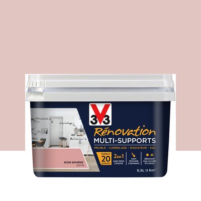 Peinture intérieure  multi-supports Satin, Les roses V33