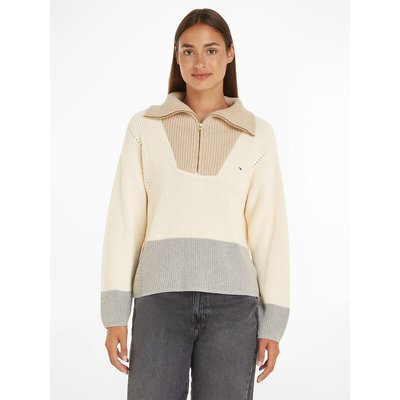 Pull maille tricot col camionneur TOMMY HILFIGER