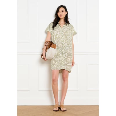 Robe chemise courte imprimée LOLALIZA