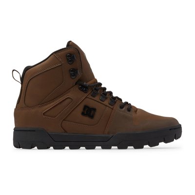 Boots en cuir High Top résistantes à l’eau PURE HI. DC SHOES