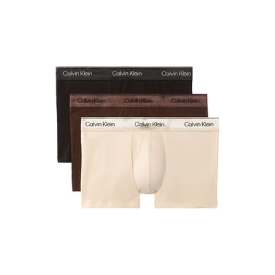 Lot de 3 caleçons, Icon Cotton Stretch CALVIN KLEIN UNDERWEAR