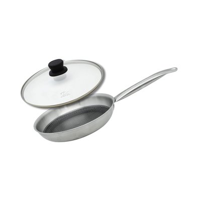 Poêle de 24 cm avec couvercle Elo Relief Solution sans PFAS ELO