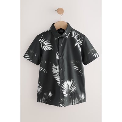 Chemise imprimée à manches courtes NEXT