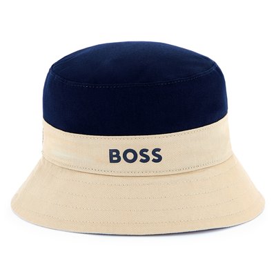 Bob réversible en coton BOSS KIDSWEAR