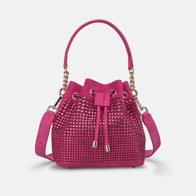 Sac seau strassé avec fermeture ajustable ALMA EN PENA