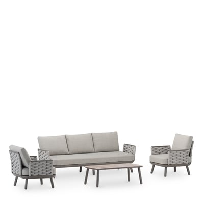 Salon de jardin 5 places, MATILDA DEFORA HOME