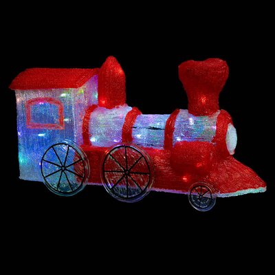 Locomotive pour extérieur H36cm 90LED à variation de couleurs avec transfo FEERIC LIGHTS & CHRISTMAS