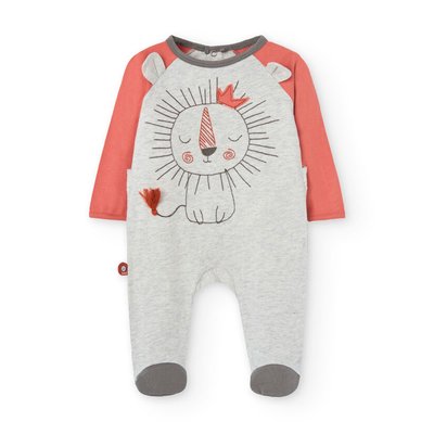 Grenouillère en tricot bicolour BOBOLI
