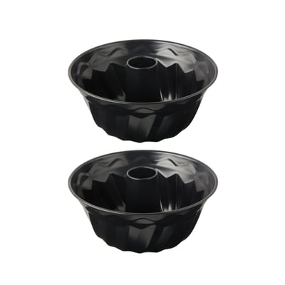 Lot de 2 moules à gâteaux 22 cm en acier TRADITION DR OETKER