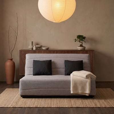 Banquette SL ESTEBAN 140 x 190, cape gris RELAXIMA
