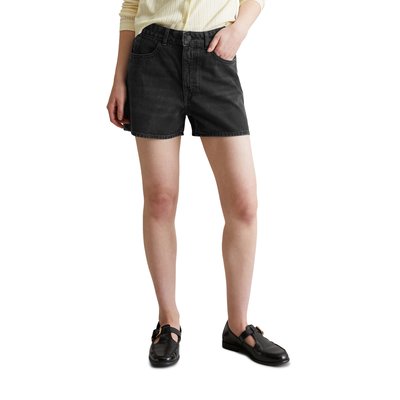 Short en jean modèle Auri shaped flared en denim rigide MARC O’POLO DENIM