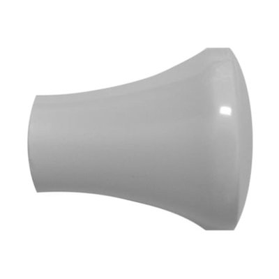 Embout Cylindre Évasé Blanc Brillant D16 Mm MOBOIS