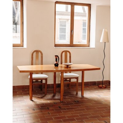 Table à manger en bois Karla N°107 - Bon état DEBONGOUT