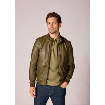 CUIR col rond Zippé FURTIF NAPOLI REDSKINS