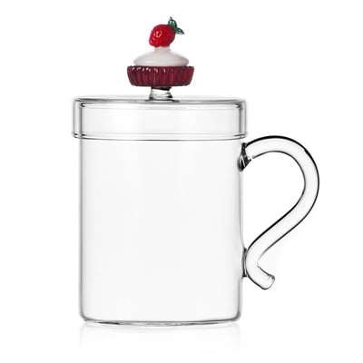 Tasse avec couvercle strawberry cake Pâtisserie ICHENDORF