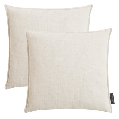 Housses de coussin unies NIKA - Lot de 2 MAGMA HEIMTEX