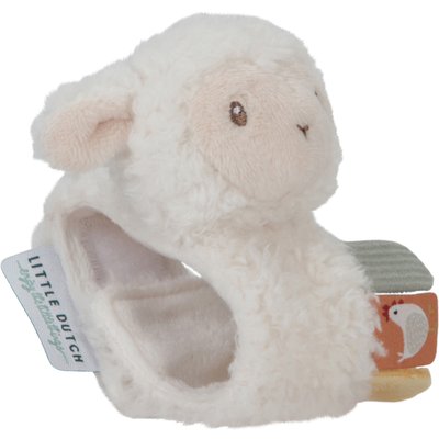 Hochet de poignet mouton - Little Farm LITTLE DUTCH