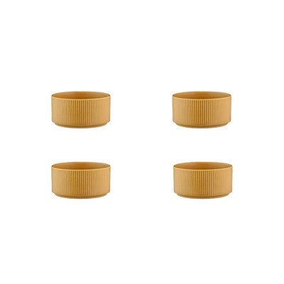 Lot de 4 petits bols en grès, SCANDI BJORN