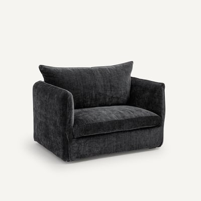 Fauteuil velours côtelé, Néo Chiquito AM.PM
