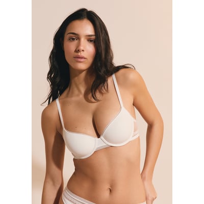 Soutien-gorge N.4 - Le coques fines en microfibre avec détails en dentelle PURE DREAM ETAM