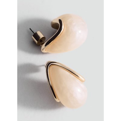 Boucles d'oreilles goutte résine MANGO