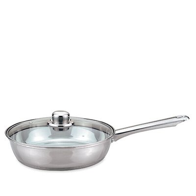 24cm Essential Induction Frying Pan With Glass Lid HADEN