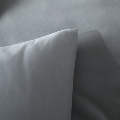 Taie d'oreiller unie en percale de coton, 80 fils, Scenario LA REDOUTE INTERIEURS