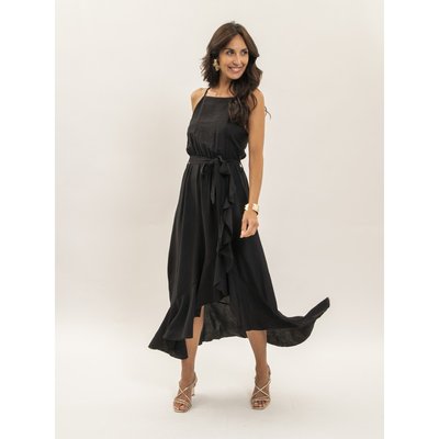 Robe Longue Fluide Avec Volants Iniva DONA LISA