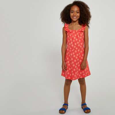 Robe orange fille La Redoute