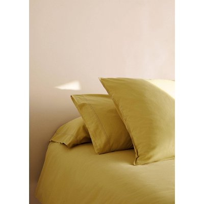 Taie d’oreiller enfant coton lavé double surpiqûre 60x60 cm MANGO HOME