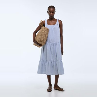 Robe de plage à rayures en coton BIO GOTS MONOPRIX