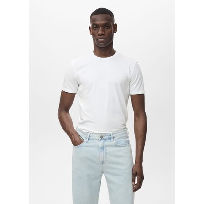 T-shirt coton stretch MANGO MAN