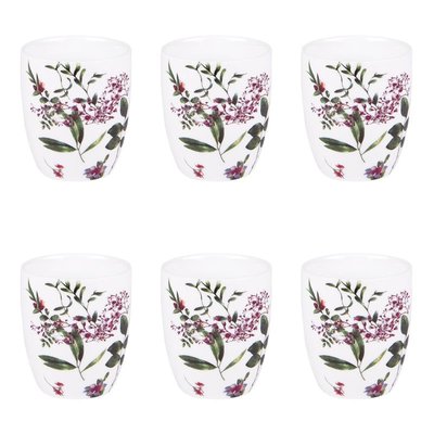 Coffret 6 gobelets champêtre TABLE PASSION