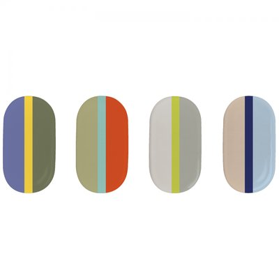 Lot de 4 boites en porcelaine Tiny Line REMEMBER