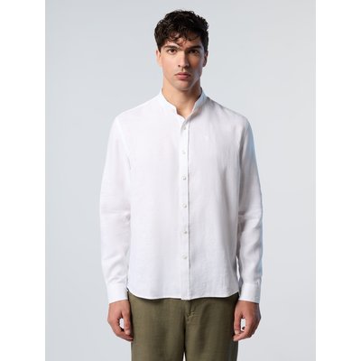 Chemise mandarine avec logo brodé NORTH SAILS