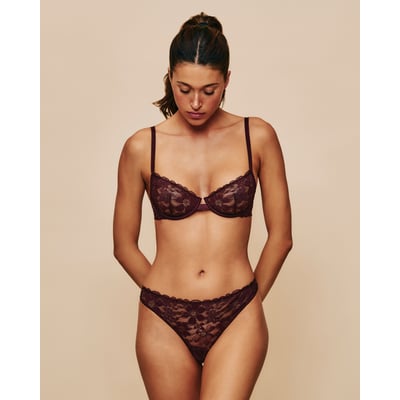 Soutien-gorge corbeille en dentelle CELENIZ Fil textileI UNDIZ
