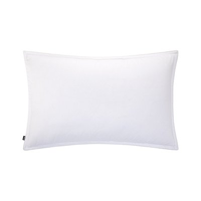Taie d'oreiller en satin de coton noir, LOFT BOSS HOME