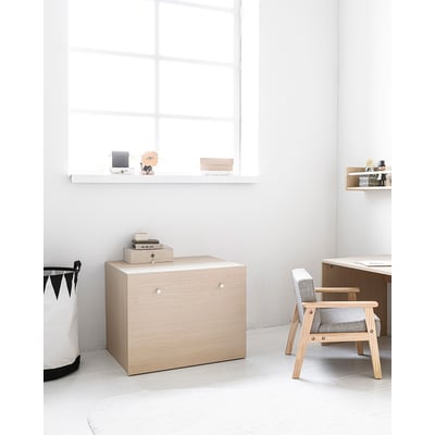 Coffre à jouets naturel RETRO PETITE AMELIE