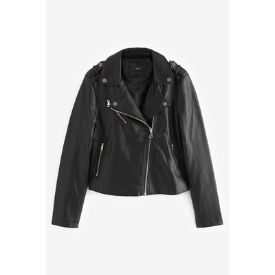 Veste motard en simili cuir NEXT
