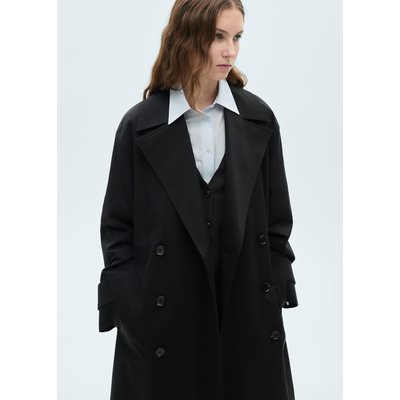Trench long oversize double boutonnage MANGO