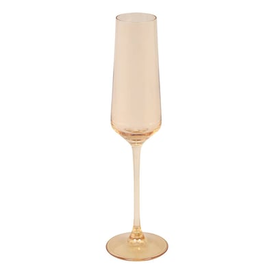 Lot de 4 flûtes à champagne en verre AMBRE ATMOSPHERA