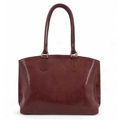 Sac à main de bureau en cuir lisse GREENWICH OH MY BAG