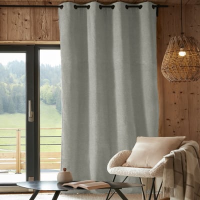 Rideau occultant polaire 140x240 cm Polyester Minuit EDEN