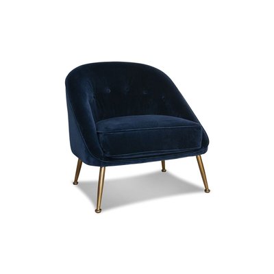 Fauteuil en velours BARNOLOMEO PRODUIT INTERIEUR BRUT