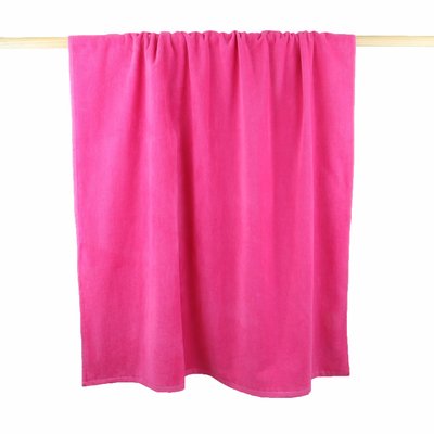 Grand drap de plage en coton velours SUN LINANDELLE