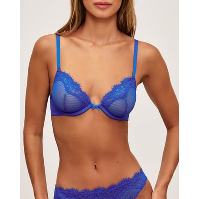 Soutien-gorge corbeille en mesh rayé ACADEMIZ UNDIZ