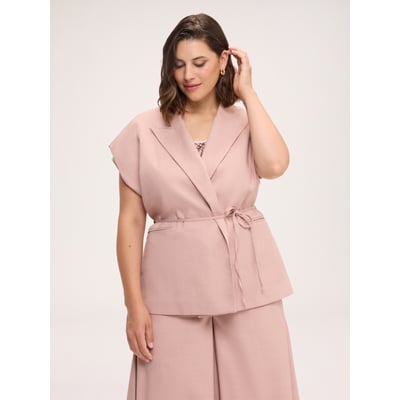 Gilet tailleur avec ceinture FIORELLA RUBINO