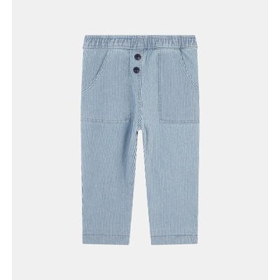 Pantalon Rayé Porto Coton Mélangé CADET ROUSSELLE