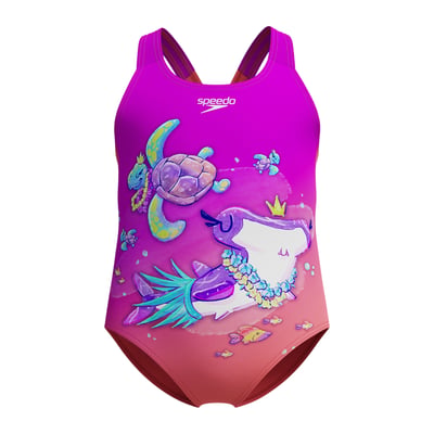 Maillot de bain 1 pièce motif/style imprimé numérique SPEEDO